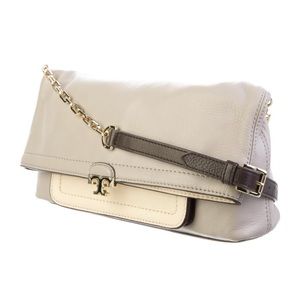 Leather Chain Link Crossbody